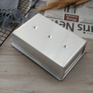 红豆肉松吐司盒烘焙模具丹麦金砖吐司盒不沾乳酪面包模300克不粘