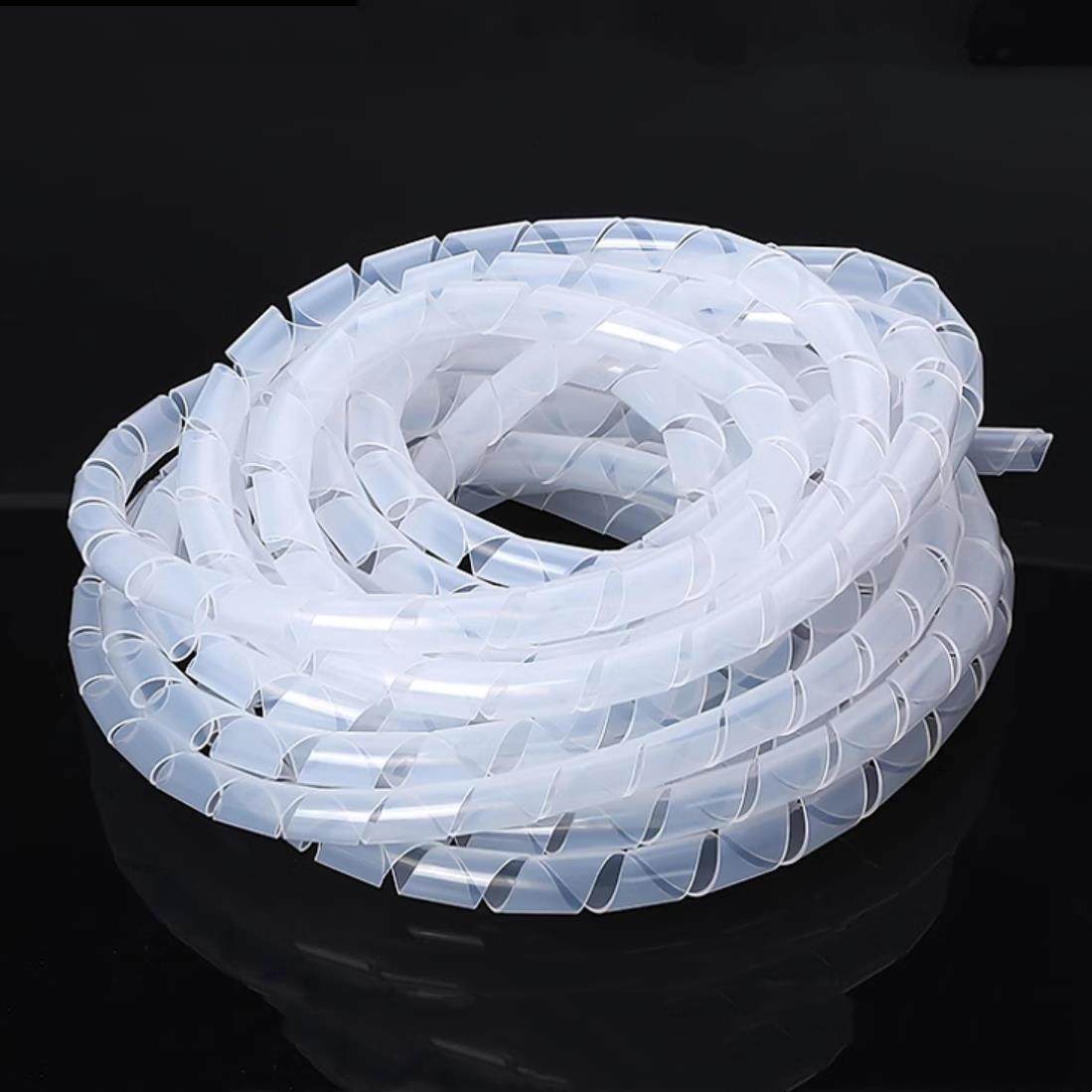 缠绕管结束带螺旋管保护管绕线管包线管理线器直径3-30MM束线管黑