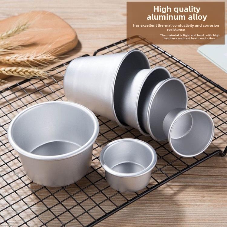 信诚迷你阳极布丁杯模具 耐高温烤箱用西洋杯 花瓣蛋糕模烘焙工具