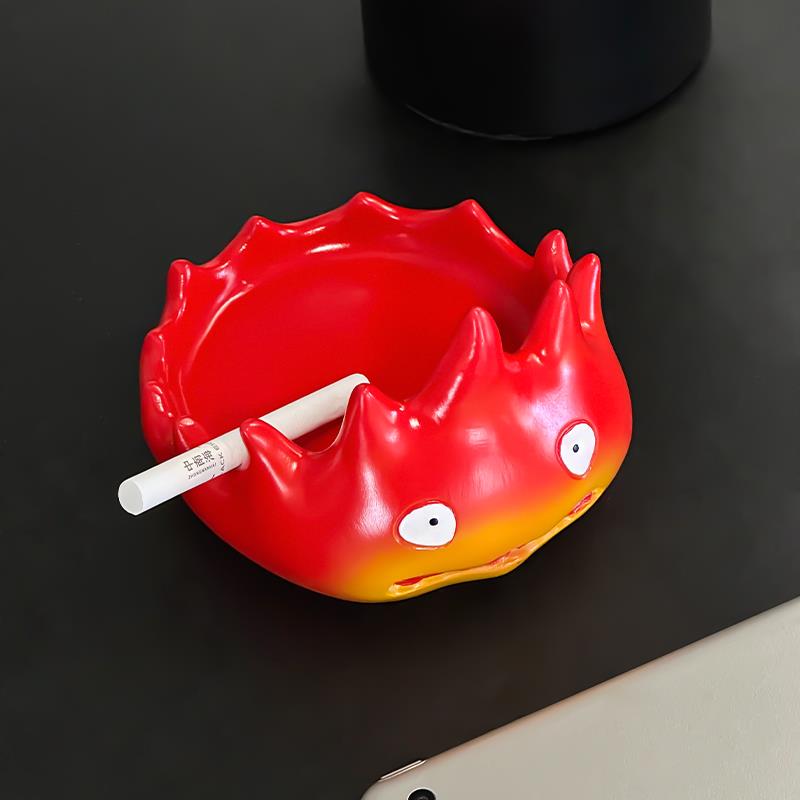 火焰卡西法烟灰缸家用客厅创意个性潮流酒吧办公室高端大气上档次