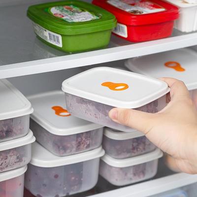 小饭盒可微波炉加热保鲜盒轻便上班族PP5食品级糙米饭分装便当盒