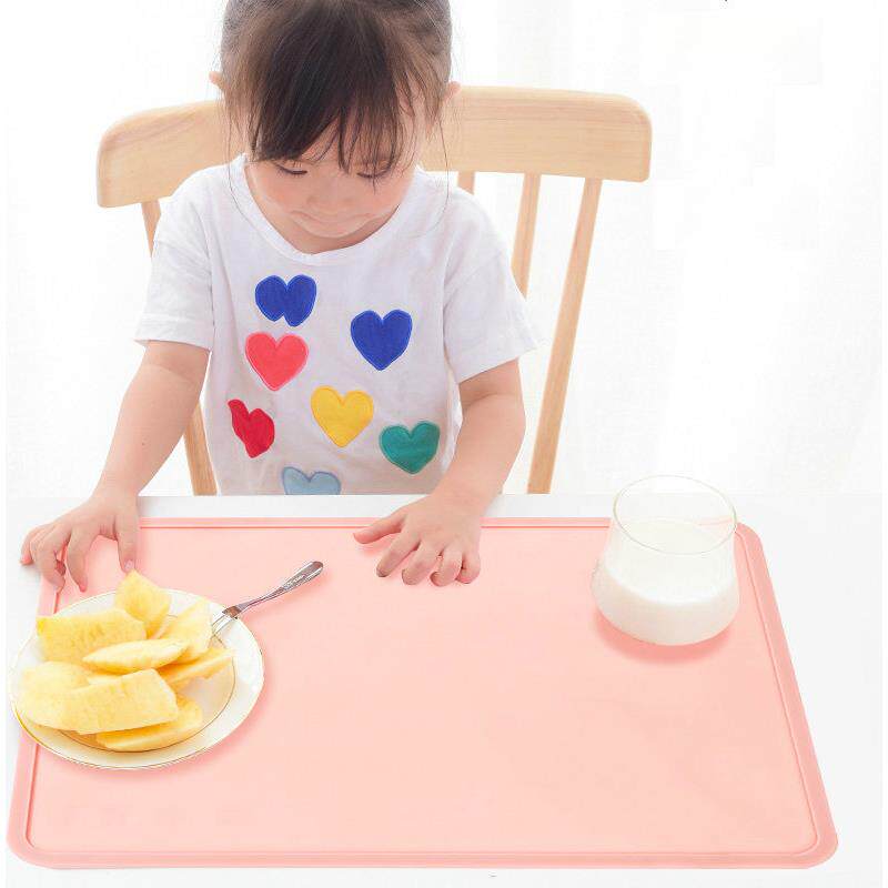 餐垫小学生专用食品级矽胶材质防烫防水防油污儿童午餐垫宠物餐垫