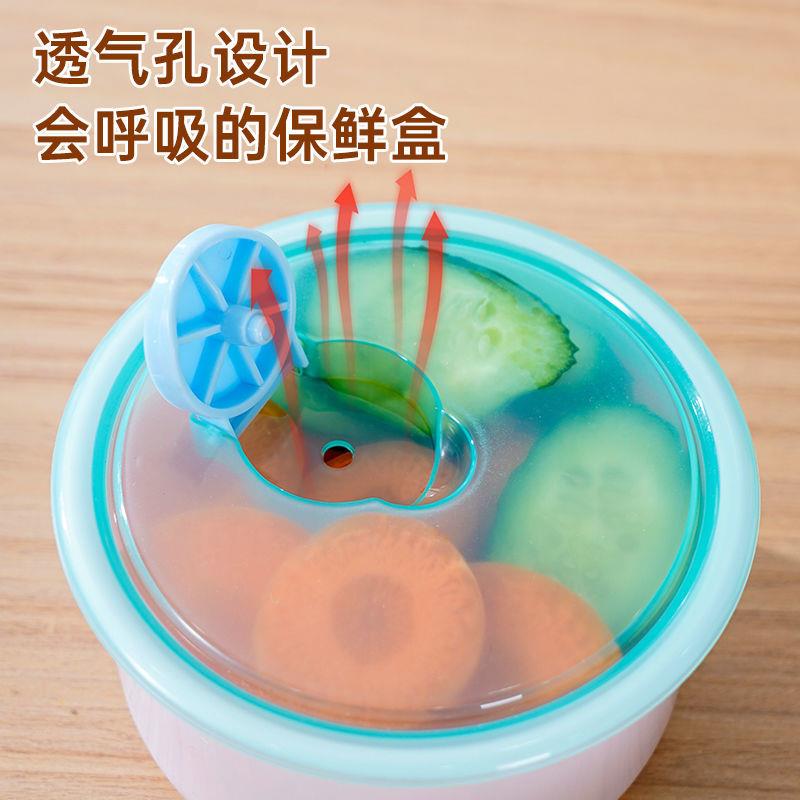 多功能家用保鲜盒套装上班族饭盒带盖子可加热微波炉专用泡面碗圆