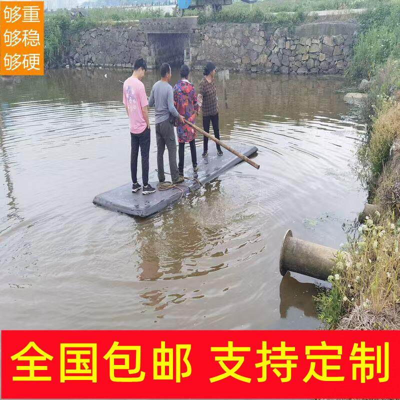 实心泡沫浮板新型钓鱼船高密度大浮力泡沫板浮船浮台钓台水上硬板