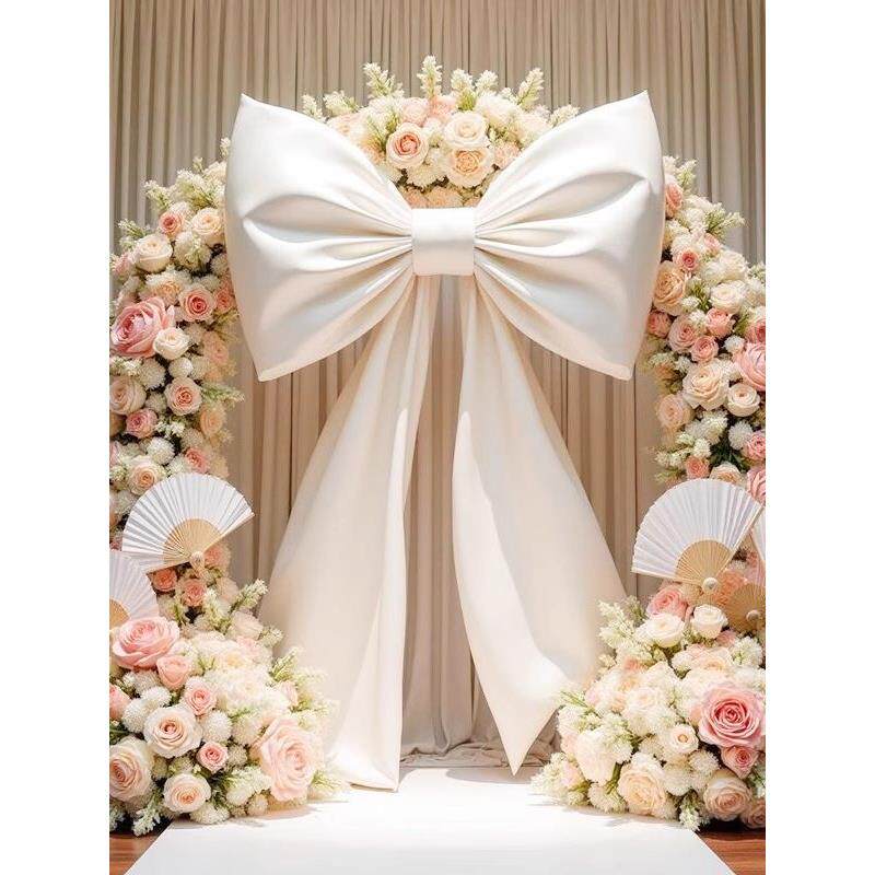 巨大型蝴蝶结装饰美陈结婚房订婚礼拍摄生日网红派对布景道具橱窗