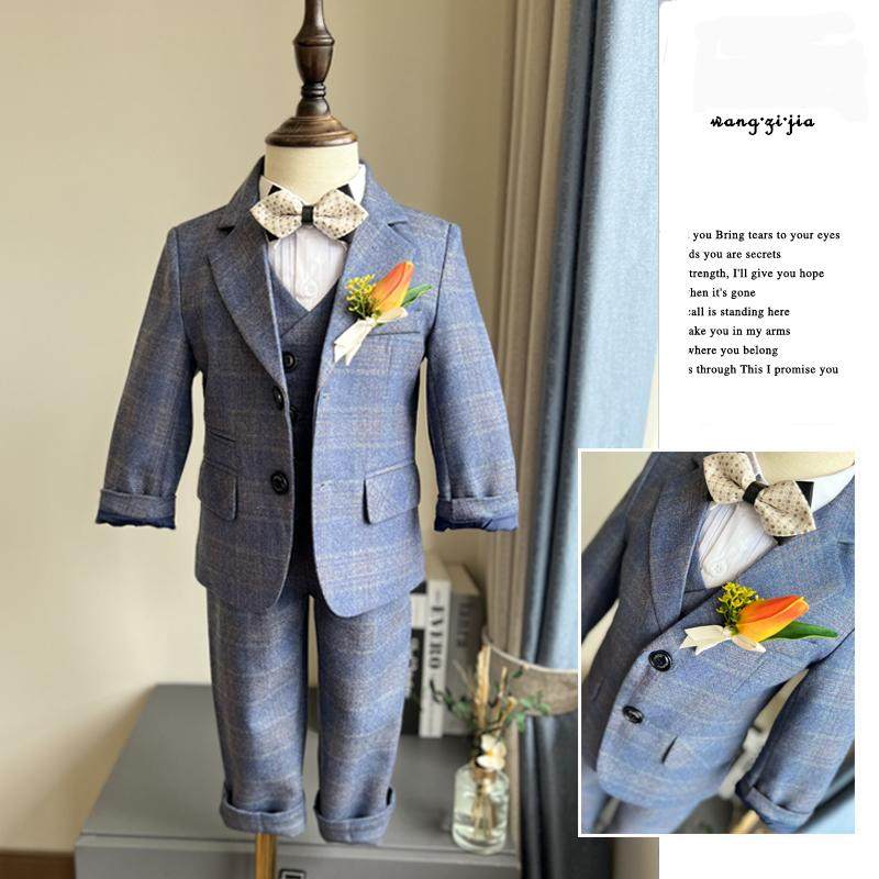 儿童春秋西装套装男m童洋气礼服钢琴演出服男孩英伦风小主持人花,童装/婴儿装/亲子装,儿童礼服,淘宝优惠券,粉丝福利购,淘宝优惠卷