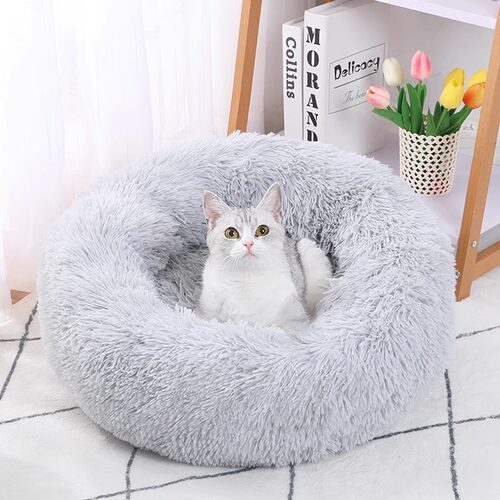 猫窝冬天保暖冬季深度睡眠狗窝四季通用猫床幼猫宠物垫子猫咪用品