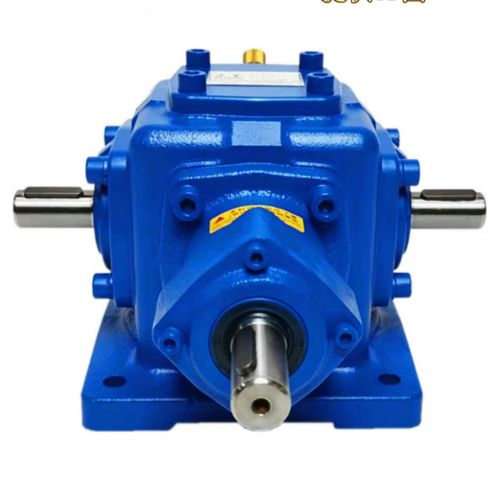 T型转角90器度换向器伞齿轮转向直角减速箱十字变速齿轮箱传动箱