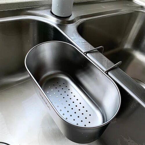 不锈钢沥水篮沥水k篮水槽垃圾过滤网洗菜盆漏剩菜剩饭神器厨房置