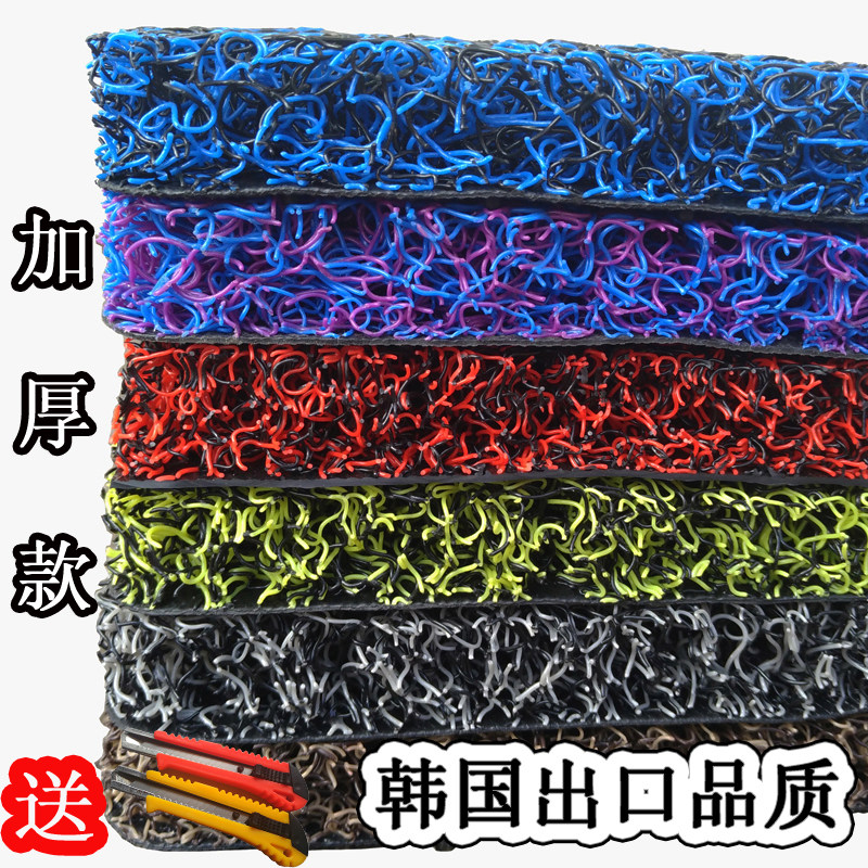 加厚丝圈地垫门垫玄关厨房浴室入户进门防水防滑拉丝pvc地毯定制,居家布艺,家用脚垫,淘宝优惠券,粉丝福利购,淘宝优惠卷