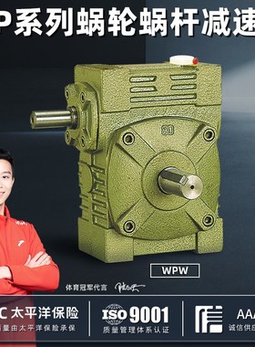 WPW40 50 60 70 80 100 12D0 135涡轮蜗轮蜗杆减速机器齿轮变速箱