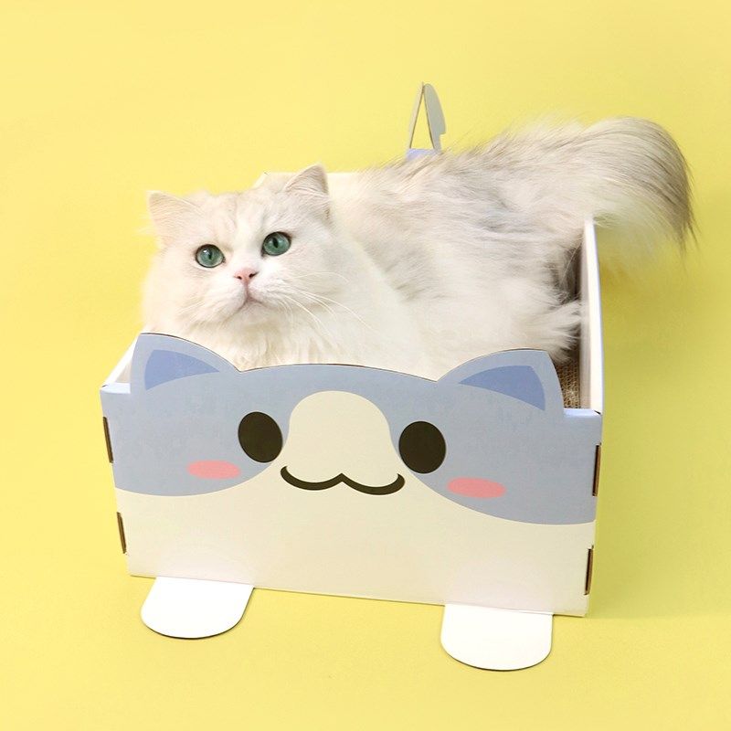 月饼喵喵喵专属可爱猫抓板盒猫窝耐磨耐抓不掉屑猫玩具猫咪礼物,宠物/宠物食品及用品,猫抓板,淘宝优惠券,粉丝福利购,淘宝优惠卷