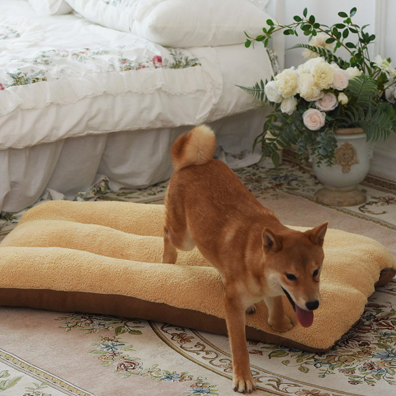 狗垫子金毛边牧睡觉用睡垫宠物冬季毛毯子被狗窝咪猫地垫加厚保暖