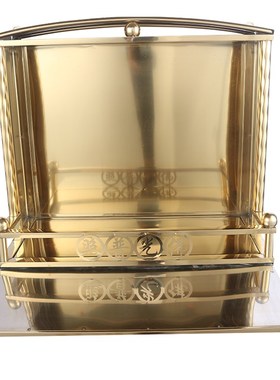 不锈钢挂墙龛光普照金玉满堂金色抽板家用供奉台