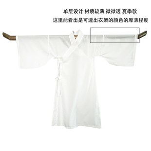 兴业堂男女童汉服白色里衣里裤内搭中式古风交领打底长衫春夏薄款