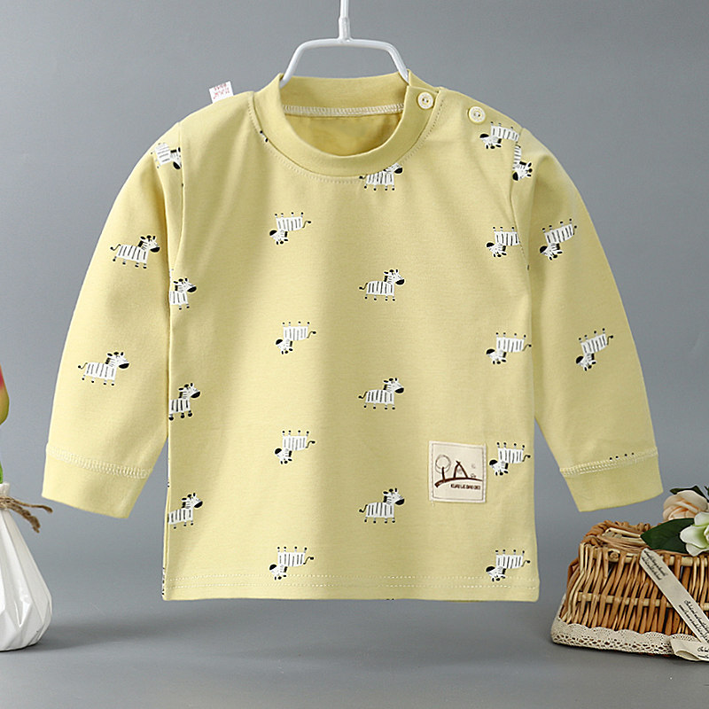 宝宝纯棉内衣儿童秋衣单件上衣新生婴儿幼儿棉毛衫衣服男童保暖装,童装/婴儿装/亲子装,保暖上装,淘宝优惠券,粉丝福利购,淘宝优惠卷