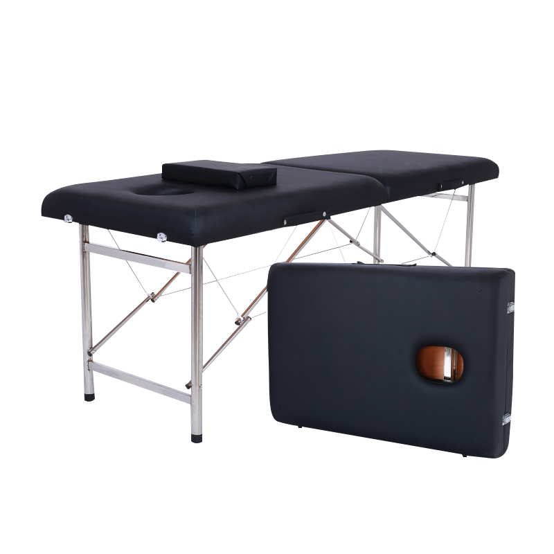 免邮手提便携式可折叠美体床美容床纹身床针灸推拿床原始点按摩床