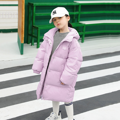 女童羽绒服中长款2024冬季新款加厚亲子童装儿童羽绒服90绒23212