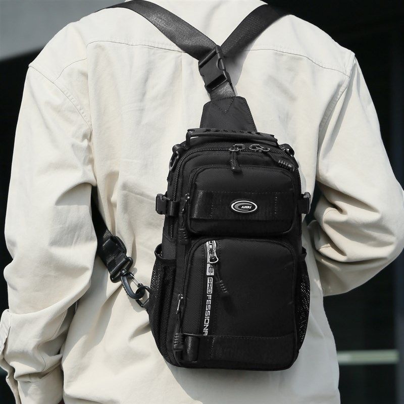 2024新款多功能男包男士胸包单肩包斜挎包休闲小双肩包平板背包潮,箱包皮具/热销女包/男包,胸包,淘宝优惠券,粉丝福利购,淘宝优惠卷