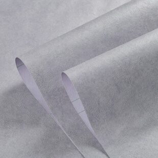 加厚自粘壁纸纯色素色3d硅藻泥轻奢现代卧室客厅背景墙纸家用防水