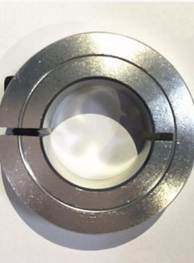 304不锈钢抱紧光轴夹紧限位环FAE06 FAF06开口型固定环SSCS SSCSJ