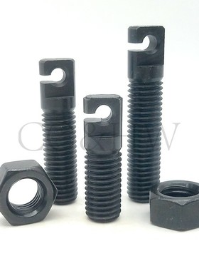 缺口孔型 拉伸弹簧支柱FFL01 AIPOK4/5/6/8-15/20/25/30/40/50/60