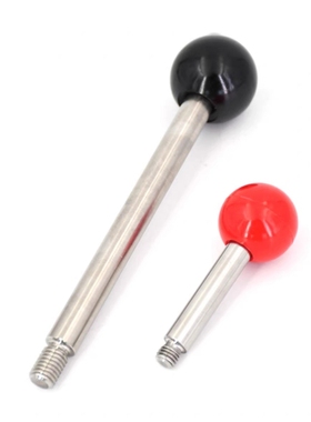 304不锈钢长手柄固定握柄LBGS6/8/10/12-63/80/100/125/160-R/B