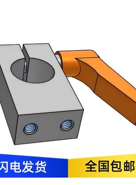 支柱固定夹带螺纹平行薄型KQKU MQKU AQKU SQKU10 12 15 16 20 25