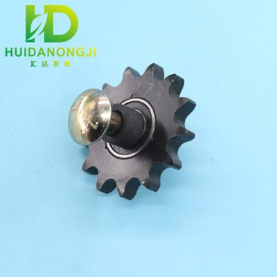 雷沃谷神玉米收割机配件三行四行 12A链条涨紧轮压链轮 YP4.18.13