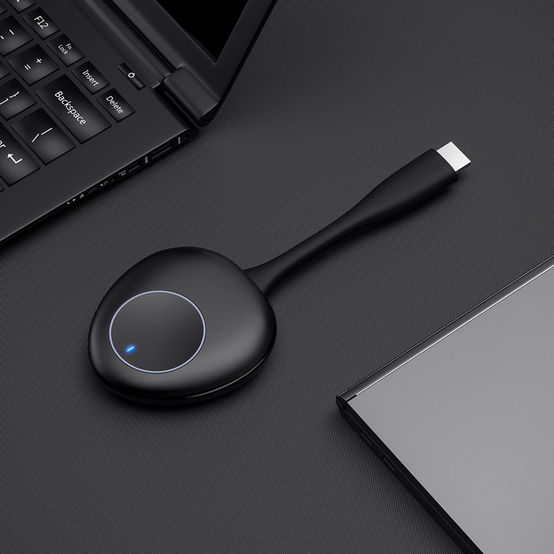 笔记本无线投影台式电脑点歌机手机电视显示器4K高清投屏器点对点