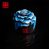 金乌炭雕富贵平安车载饰品创意活性炭汽车摆件净化除味车摆工艺品