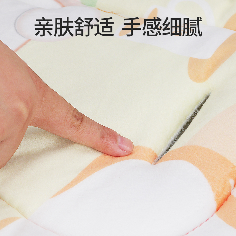 遛娃神器坐垫四季通用婴儿推车垫子秋冬丸丫溜娃神器棉垫座垫睡垫