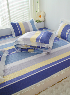 铺炕专用纯棉四件套榻榻米床盖四季通用全棉炕群土炕火炕专用垫子