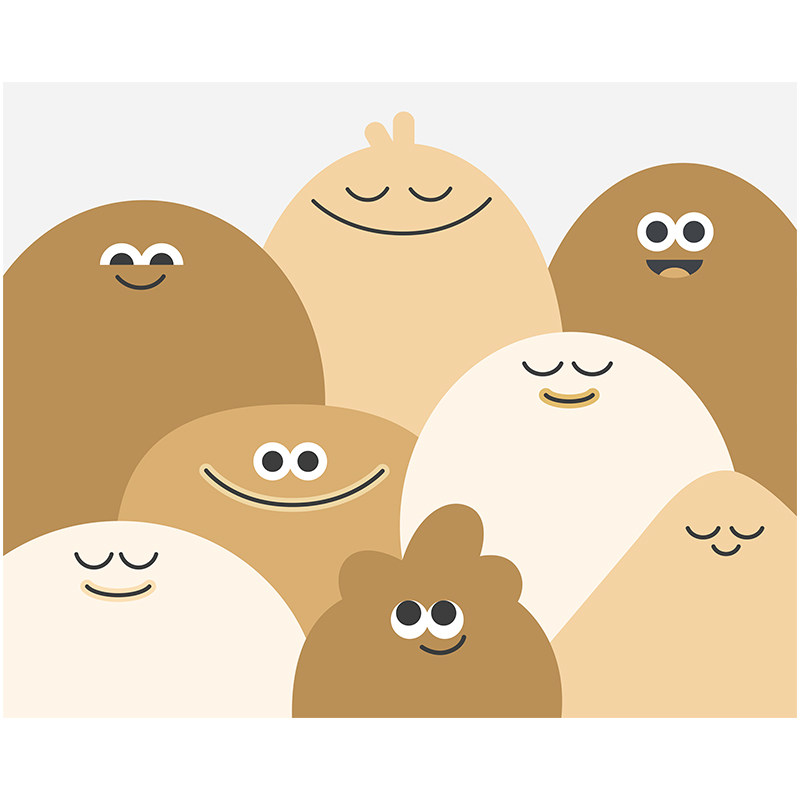 暖藻 卡通可爱入户门地垫pvc可擦洗可裁剪门垫进门门口皮革地毯