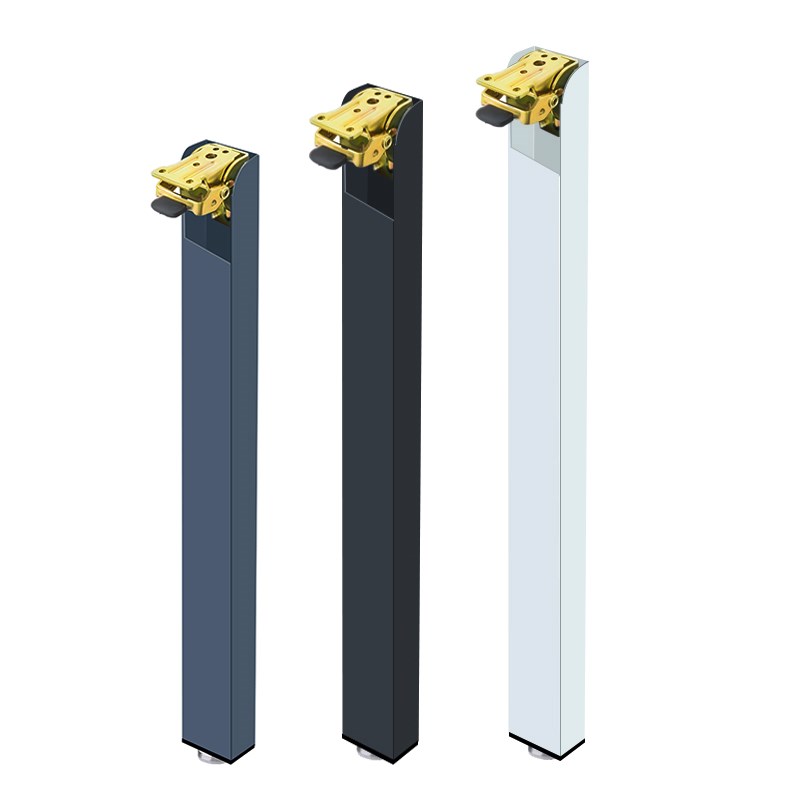 铝合金折叠脚房车桌腿支架餐台脚户外露营金属脚架家具脚支撑立柱