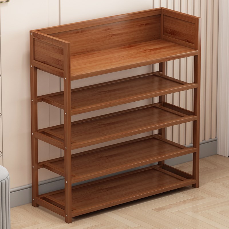 楠竹鞋架子简易多层经济型门口宿舍客厅实木家用收纳置物鞋柜落地