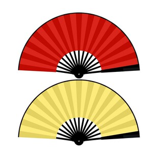 古典舞蹈醉春风表演扇子8寸10寸寄明月红白红黑空白折扇洒金红扇