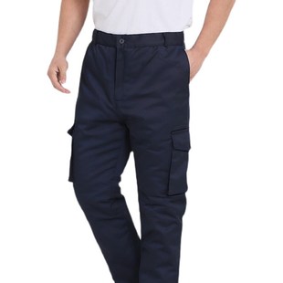 棉裤工作服冬装裤子加棉加厚防风保暖冬季耐磨工厂夹棉冷库秋冬