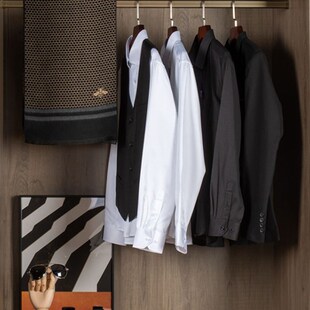 道具展示摆件 软装 展厅展示衣服定衣柜衣帽间样板房样品白衬衫 西装