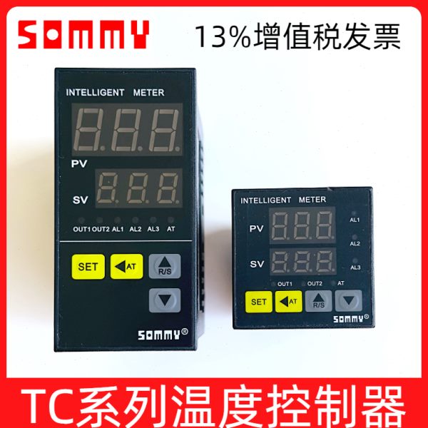 SOMMY智能温控表TC4/6/7-M1数显PID电子温控器INTELLIGENT METER