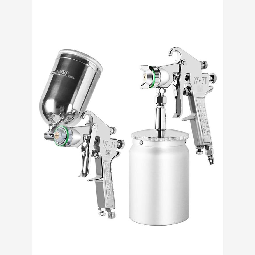 正品黑克气动喷漆枪油漆喷枪修色面漆W-77乳胶漆喷枪W-71家具喷枪
