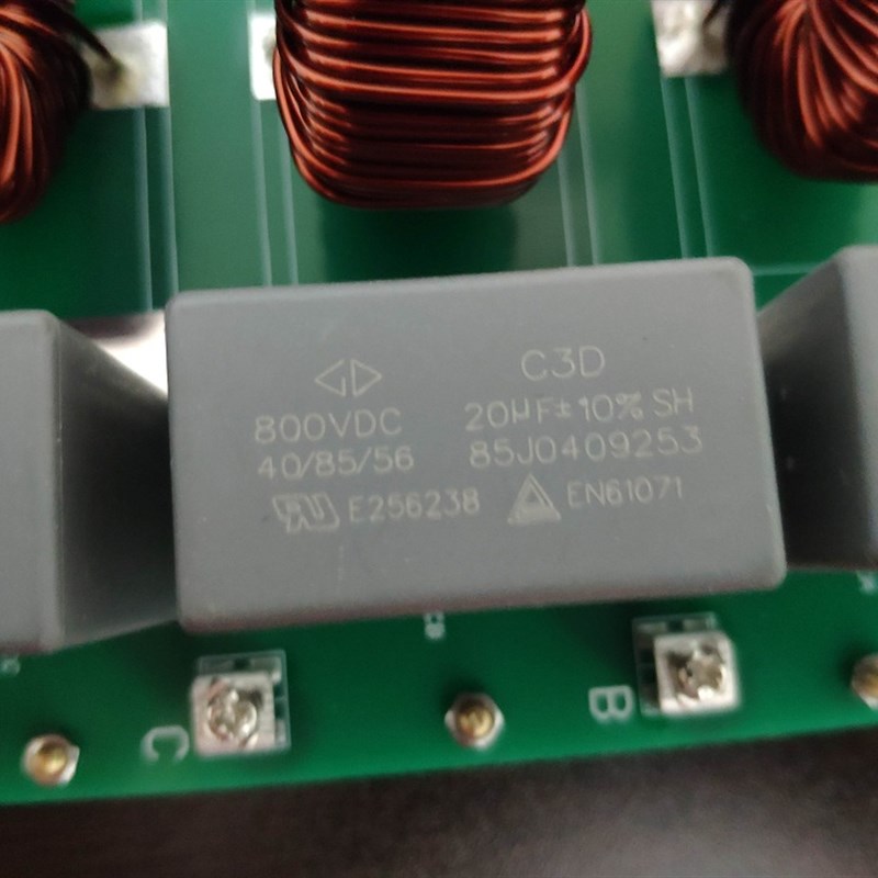 三相LC滤波器SPWM/SVPWM逆变滤波低通滤波器电感电容滤波输出正弦