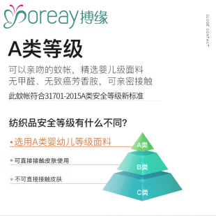 儿童防摔蚊帐家用免安装 2021年新款 拉链三开门防尘顶布蒙古包纹账