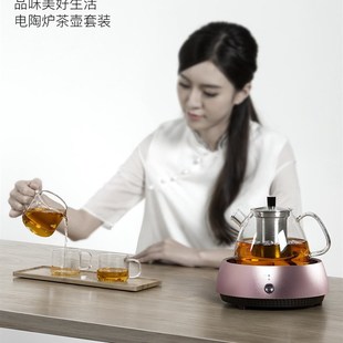 尚明静音电陶炉家用电热茶炉D001专用泡茶煮茶具煮茶炉小型茶炉
