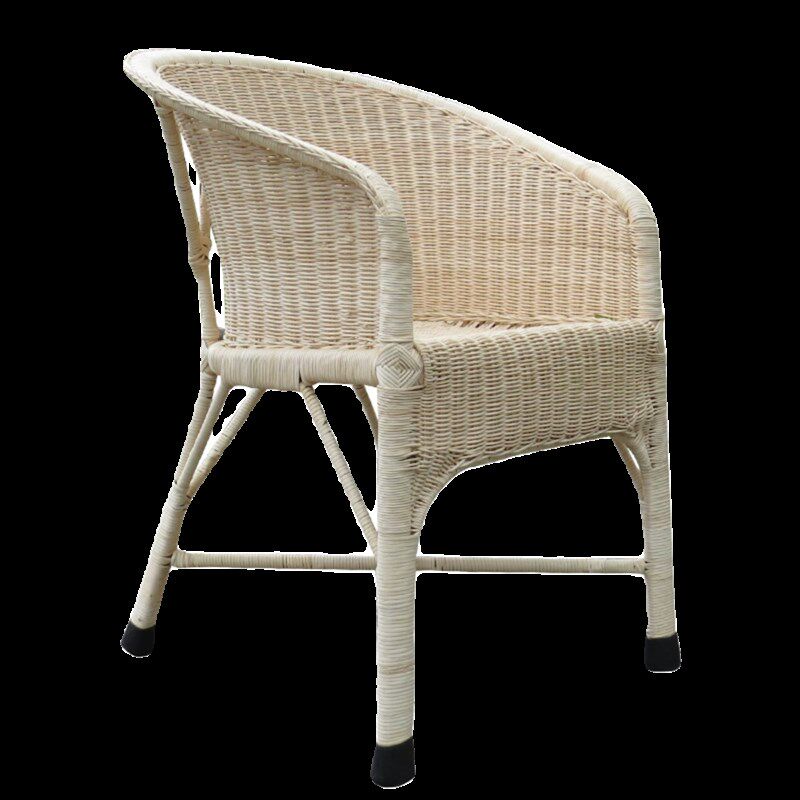 天然真藤编织护腰藤椅老人椅单人老式办公家用阳台茶桌休闲滕靠椅,住宅家具,阳台椅,淘宝优惠券,粉丝福利购,淘宝优惠卷