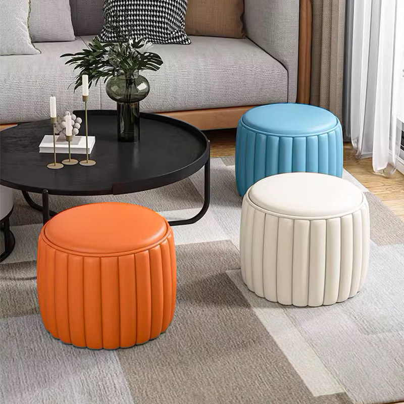 小凳子换鞋凳家用矮凳卧室南瓜凳小板凳客厅墩子沙发茶几凳垫脚椅,住宅家具,梯凳,淘宝优惠券,粉丝福利购,淘宝优惠卷