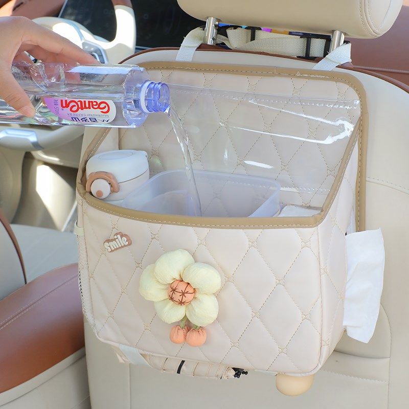 汽车座椅后背收纳袋高档简约车载收纳挂袋网红女士车上收纳神器,汽车用品/电子/清洗/改装,车载收纳箱/袋/盒,淘宝优惠券,粉丝福利购,淘宝优惠卷