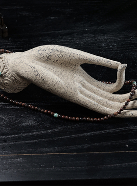 博古架摆件家居玄关饰品中式茶楼书房摆饰创意工艺品吉祥镇宅佛手