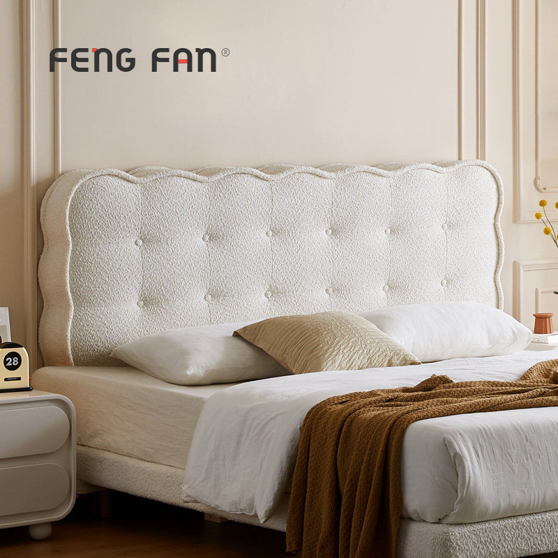 2024丰范床头软包可拆洗靠背雪尼绒网红饼干靠枕卧室改造大靠垫,居家布艺,床头靠垫,淘宝优惠券,粉丝福利购,淘宝优惠卷