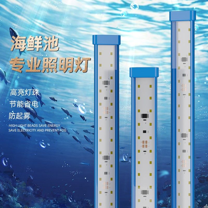 海鲜池专用灯鱼池灯鱼缸灯led灯防水灯专用海鲜照明灯灯管水族灯,宠物/宠物食品及用品,照明器材,淘宝优惠券,粉丝福利购,淘宝优惠卷